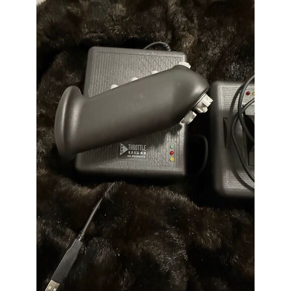 CH Products Fighterstick And Pro Throttle USB PTU996 FTRUSB - Picture 1 of 11